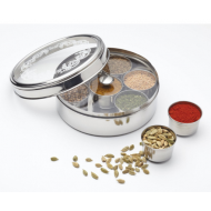 World Of Flavours Indian Stainless Steel Masala Dabba