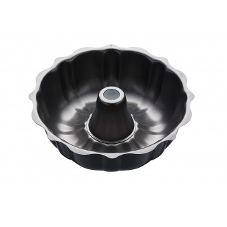 Master Class Non-Stick Fluted Bundt Ring Cake Tin, 27 cm (10")