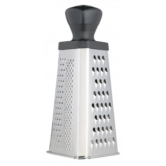 Kitchen Craft Stainless Steel Triangular Box Grater, 20 cm (8")