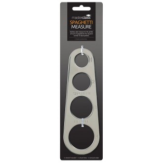 Master Class Spaghetti Measure, Stainless Steel, Silver