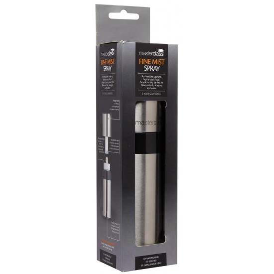 Shop quality Master Class Stainless Steel Oil Mister Spray Bottle, Silver/White, 150 ml (5.5 fl oz) in Kenya from vituzote.com Shop in-store or online and get countrywide delivery!