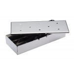 Kitchen Craft Stainless Steel Barbecue Smoker Box, 22.5 x 9 x 4 cm (9" x 3.5" x 1.5")