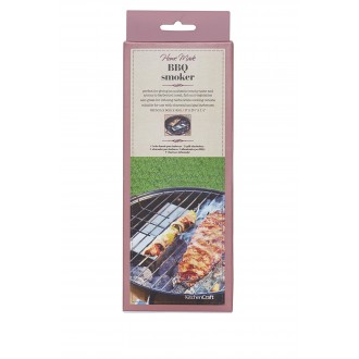 Kitchen Craft Stainless Steel Barbecue Smoker Box, 22.5 x 9 x 4 cm (9" x 3.5" x 1.5")