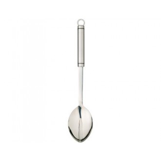 Kitchen Craft Professional Stainless Steel Long Oval Handled Cooking Spoon