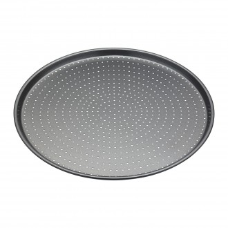 Master Class Pizza Tray - Crusty Bake 33cm -  Carbon Steel