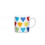 Kitchen Craft Cup Coffee Hearts, Ceramic