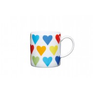 Kitchen Craft Cup Coffee Hearts, Ceramic