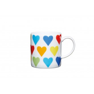 Kitchen Craft Cup Coffee Hearts, Ceramic