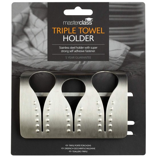 Shop quality Master Class Professional Stainless Steel Triple Towel Holder in Kenya from vituzote.com Shop in-store or online and get countrywide delivery!