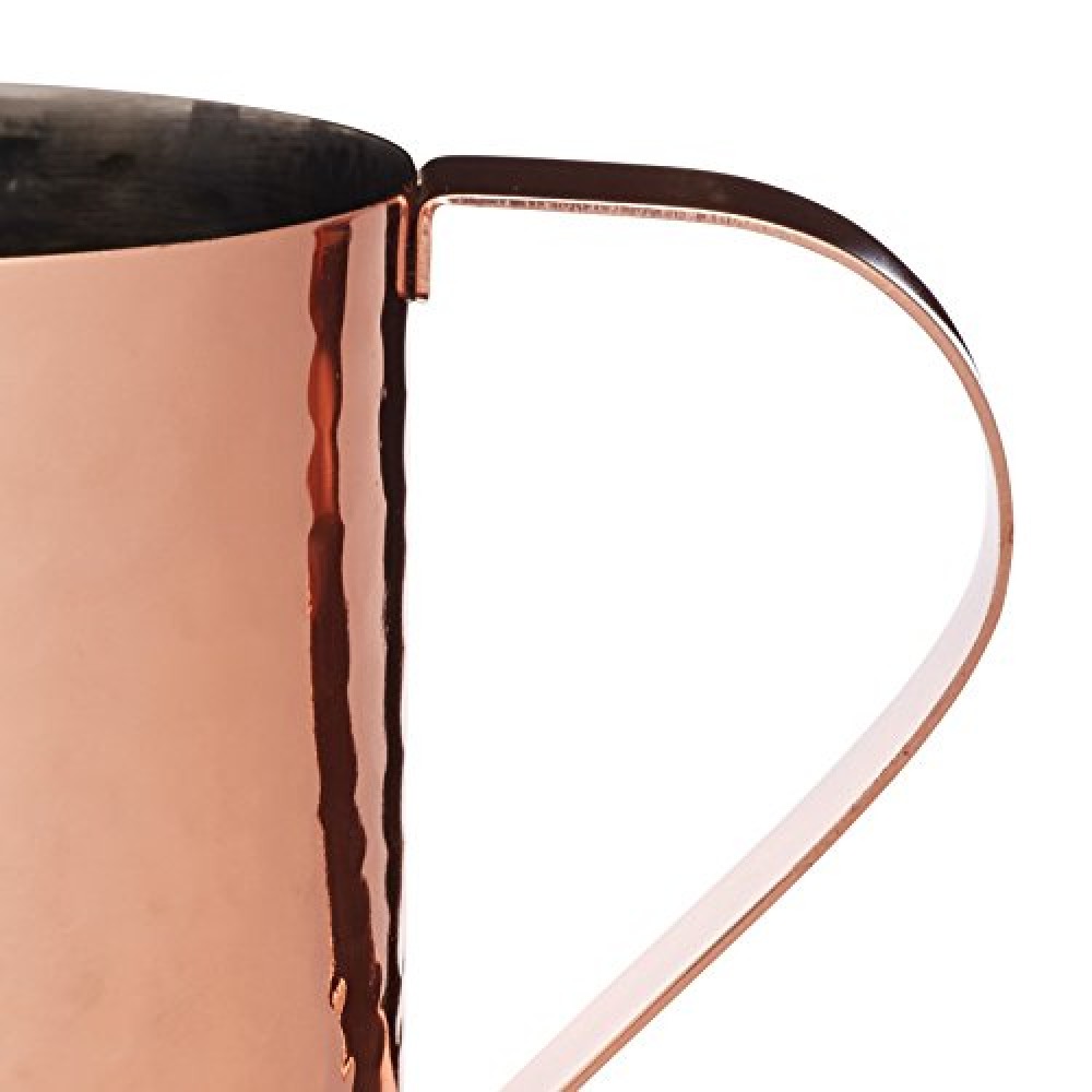 Vintage Stainless Steel 550ml Homestia Moscow Mule Copper Mug Deluxe Handle  1/2/4/6 Pcs Set Vodka Liquor Cup Beer Tumbler Cups