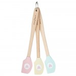 Sweetly Does It Mini 3 Piece Silicone Spatula Set