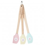 Sweetly Does It Mini 3 Piece Silicone Spatula Set