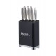 Shop quality Lovello Retro 5-Piece Stainless Steel Knife Set and Knife Block – Midnight Black in Kenya from vituzote.com Shop in-store or online and get countrywide delivery!