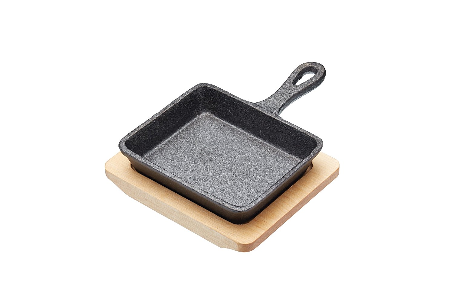 Artesà Cast Iron 15cm Small Fry Pan with Board