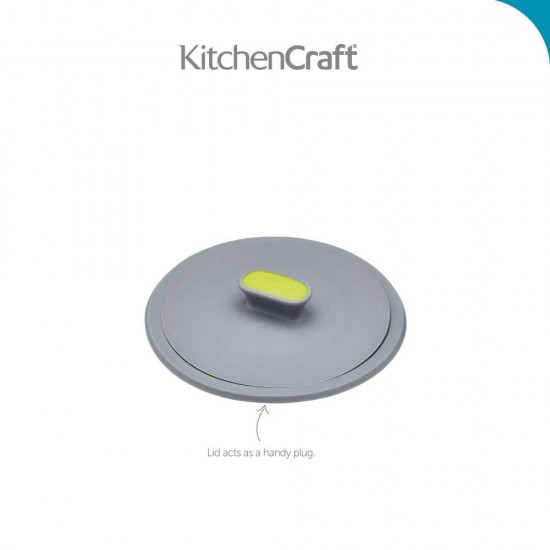 Shop quality Kitchen Craft 2-in-1 Plastic Plug and Sink Strainer, 11.5 cm (4.5") - Grey/Green in Kenya from vituzote.com Shop in-store or online and get countrywide delivery!