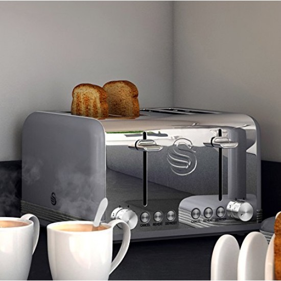 Swan grey clearance toaster