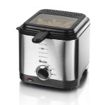 Swan Stainless Steel Fryer - 900 Watts,  1.5 Liters, Silver