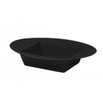 Designer Bowl Oval Black 25 x 1