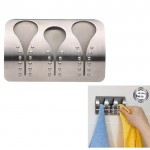 Master Class Professional Stainless Steel Triple Towel Holder