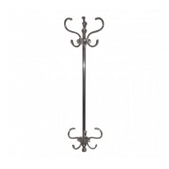 Premier 12 Coat Hook Hanger - Aluminium Polished Reflective Look ( Wall Mounted)