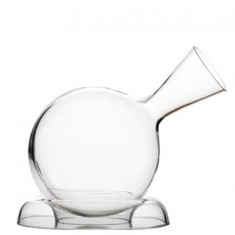 Stolzle Earth Decanter / Carafe on Glass Stand - 750 ml , Clear