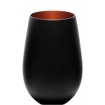 Stolzle Olympic Glass Tumbler Matt Black Bronze, 465 ML - Sold Per Piece (Made in Germany)