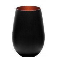 Stolzle Olympic Glass Tumbler Matt Black Bronze, 465 ML - Sold Per Piece (Made in Germany)