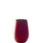 Stolzle Olympic Tumbler Glasses Matt-Red + Black, 465 ML - Sold per piece