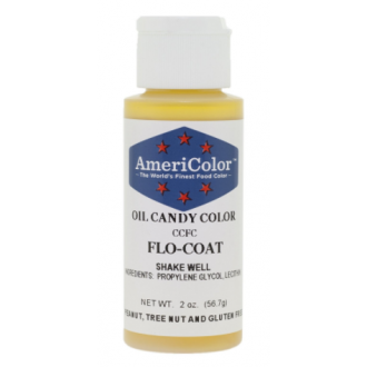 Americolor Flo Coat Food Color, 2oz.(56.7g), Clear Candy Oil