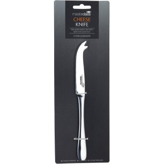 Master Class Serrated Stainless Steel Cheese Knife, 21.5 cm