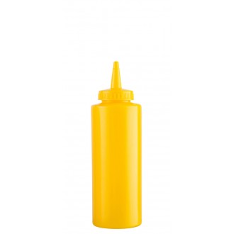 Utopia Yellow Squeezy Sauce Bottle , 340ml / 12oz (34cl)