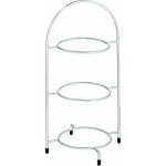 Utopia Chrome 3 Tier Plate Stand 15.5" (39cm)