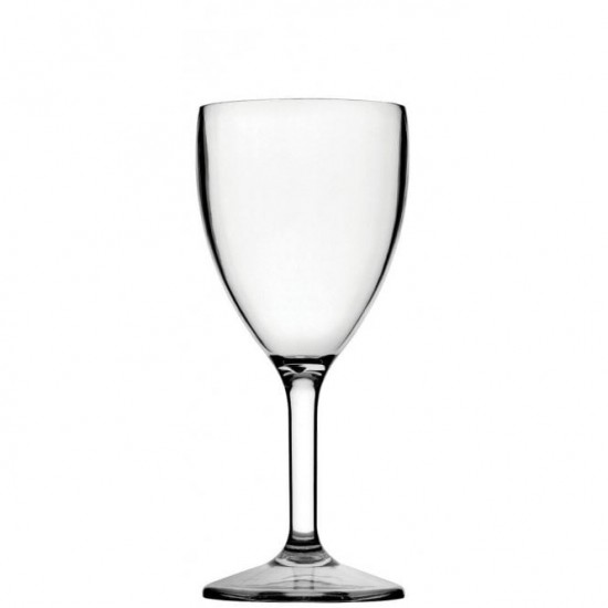 Utopia Diamond Polycarbonate Wine Glass, 340ml /  12oz (34cl)