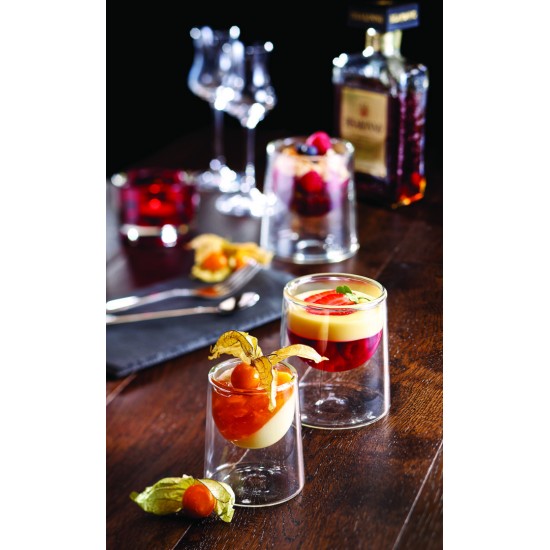 Utopia Double Walled Dessert/Tasting Dish, 150 ml