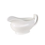 Neville Genware Porcelain Sauce Boat, 140 ml