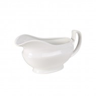 Neville Genware Porcelain Sauce Boat, 140 ml