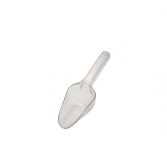 Neville Genware Polycarbonate Clear Scoop 6oz, Length 10cm