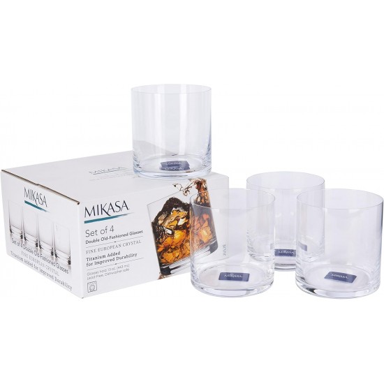 Shop quality Mikasa Julie Clear Julie Double Old Fashioned Drinking Glass, 443ml, Set Of 4 in Kenya from vituzote.com Shop in-store or online and get countrywide delivery!