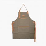 Adelphi Green Trim Hard-Wearing Apron, Unisex, 3 Large Pockets - Made in Kenya