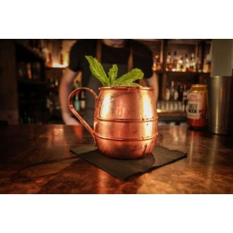 Neville Genware Copper Barrel Mug, 500ml