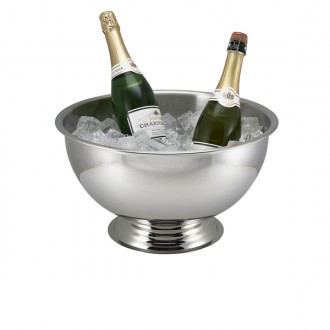 Neville Genware Stainless Stainless Champagne Bowl, 38cm - 13 Litre Capacity