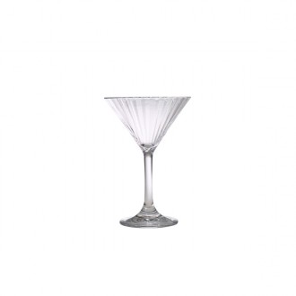 Neville Genware Twilight Polycarbonate Martini Glass, 210ml / 21.5cl /  7.6oz