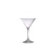 Neville Genware Twilight Polycarbonate Martini Glass, 210ml / 21.5cl /  7.6oz