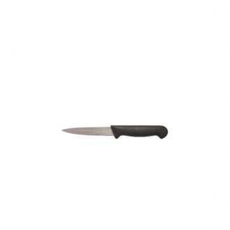 Neville Genware 4" Vegetable Knife, Black