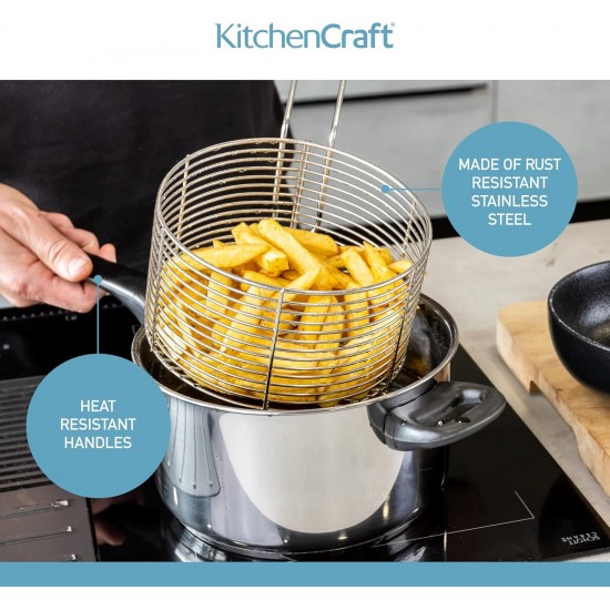 Shop quality Kitchen Craft Stainless Steel Large Chips Fryer and Basket in Kenya from vituzote.com Shop in-store or online and get countrywide delivery!