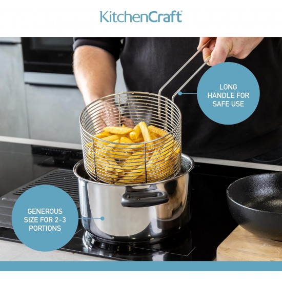 Shop quality Kitchen Craft Stainless Steel Large Chips Fryer and Basket in Kenya from vituzote.com Shop in-store or online and get countrywide delivery!