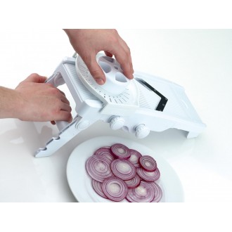 KitchenCraft 'V' Shaped Super Slicer with Five Blades and Storage Box