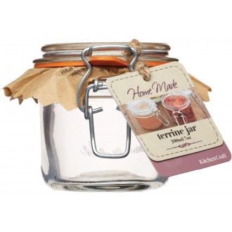 Kitchen Craft Glass Terrine Jar, 200ml