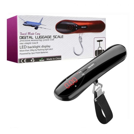 Shop quality Modane Digital Portable Luggage Scale With LED Backlight Display- 50 Kgs Max- Black in Kenya from vituzote.com Shop in-store or online and get countrywide delivery!