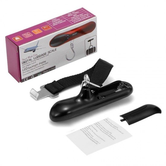 Shop quality Modane Digital Portable Luggage Scale With LED Backlight Display- 50 Kgs Max- Red in Kenya from vituzote.com Shop in-store or online and get countrywide delivery!